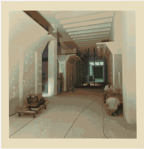 Image for Lavori di risistemazione della galleria al piano terra