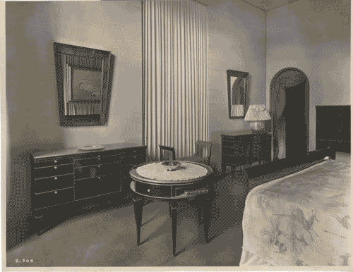 Image for IV Triennale - I Galleria dell'arredamento - Camera da letto matrimoniale di Tomaso Buzzi