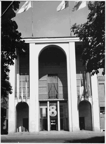 Image for VIII Triennale - Palazzo dell'Arte - Ingresso - Cesare Pea - Angelo Bianchetti