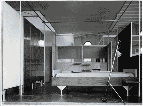 Image for VIII Triennale - Arredamento - Seconda parte. Mobili singoli composti in alloggi - Alloggio 4 - Mobili da camera - Ettore Sottsass jr.