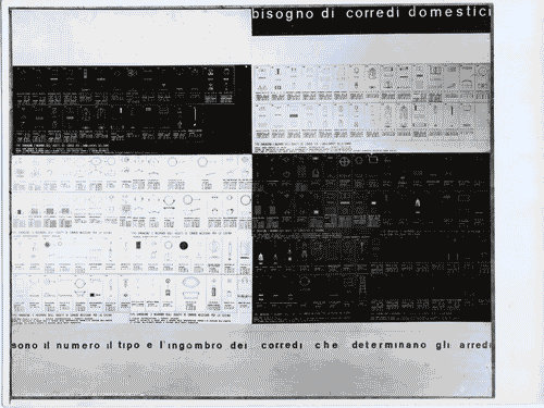 Image for VIII Triennale - Mostra dell'abitazione - Seconda parte. Teoria - Pannello Bisogno di corredi domestici