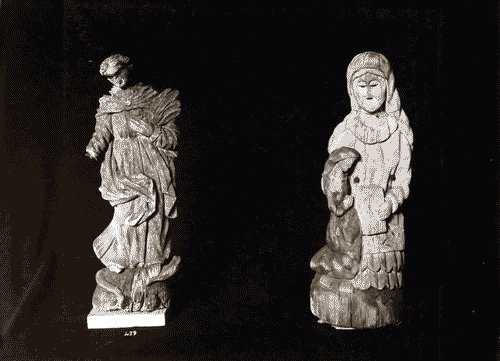 Image for II Biennale - Sezione della Lituania - Statuette di legno scolpito