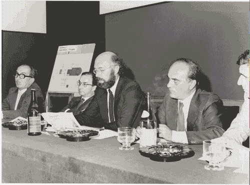 Image for XVI Triennale - Secondo ciclo - Cerimoniale - Conferenza stampa - Giampaolo Fabris - Carlo Tognoli - Marco Cavallotti - Marco Zanuso