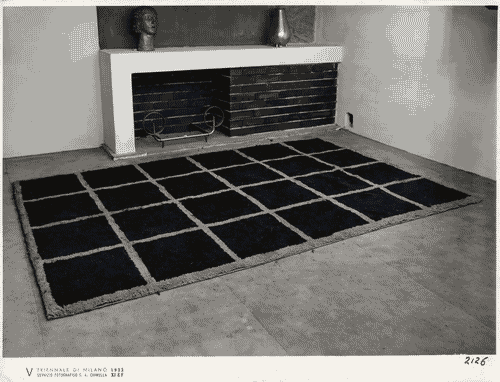 Image for V Triennale - Arti decorative e industriali - La Strada-Mostra d'ambienti moderni - Sala da gioco di una villa di Gherardo Bosio