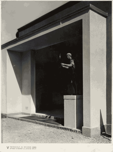 Image for V Triennale - Mostra dell'abitazione - Casa sul golfo di Marcello Canino, Giovanni Battista Ceas, Ferdinando Chiaramonte, Alberto Sanarica - Ingresso