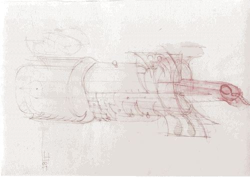 Image for Il progetto domestico - Schizzo acquarellato de Il futuro del boudoir: intimo e intimità di Heinz Tesar