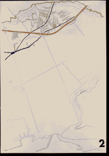 Image for Le città immaginate - Nove progetti per nove città. Sezione progettuale - Palermo (Nove progetti per l'architettura della circonvallazione) - Planimetria dell'area di progetto di Tilde Marra