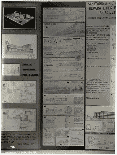 Image for V Triennale - Mostra internazionale di architettura moderna - I° galleria dell'Italia - Progetti di edifici tipici - Sanatori