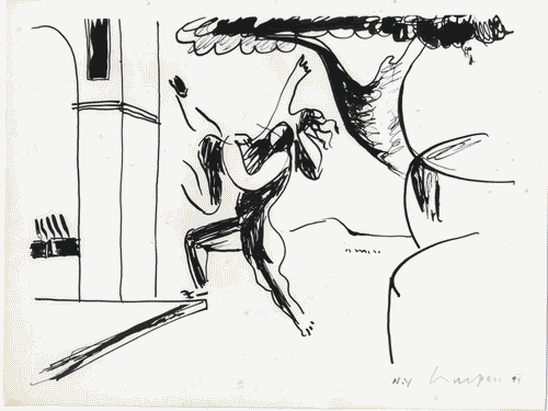 Image for Luciano Baldessari, architetto, pittore, scenografo 1896-1982 - Disegno amatita: "Ratto delle Sabine"