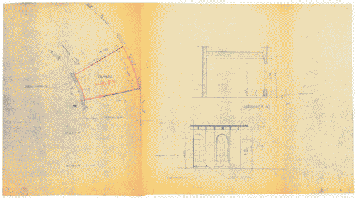 Image for Sezioni straniere. Canada. Parte di curva con evidenziata l'area del Canada