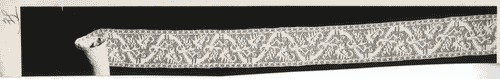 Image for VII Triennale - Mostra del pizzo antico - Fascia ricamata