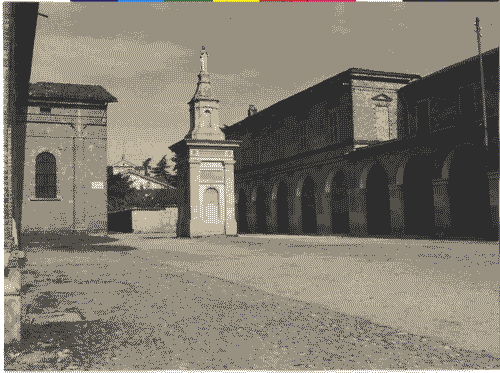 Image for Le città immaginate - Un viaggio in Italia. Sezione storica - da Torino aMilano (per Ivrea e per Novara) - Portico accanto alla parrocchia di S. Clemente a Bellinzago Novarese - Alessandro Antonelli