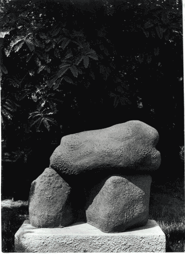 Image for XI Triennale - Parco Sempione - Mostra internazionale di scultura nel parco Sempione - Scultura "I tre sassi" - Arturo Martini