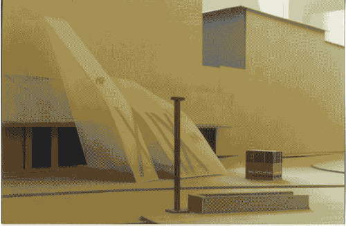 Image for XIX Triennale - Mostra introduttiva esterna - La Triennale nella città - "I codici della città, da piazza Cadorna al Palazzo dell'Arte" di Stefano Boeri e Cino Zucchi - Modello delle pensiline antistante le Ferrovie Nord