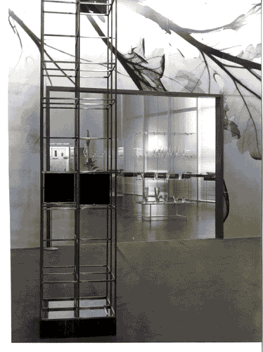 Image for XI Triennale - Sezione del Belgio - Colonna in acciaio inossidabile saldato con elementi di plexiglas colorati - Lucien Kroll - Charles Vandenhove