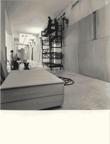 Image for Le città immaginate - Lavori di allestimento - Primo piano