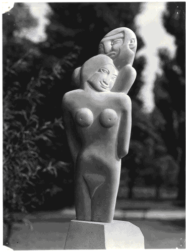 Image for XI Triennale - Parco Sempione - Mostra internazionale di scultura nel parco Sempione - Scultura "The embracers" - Henri Gaudier-Brzeska