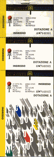 Image for Blocchetto di biglietti di ingresso