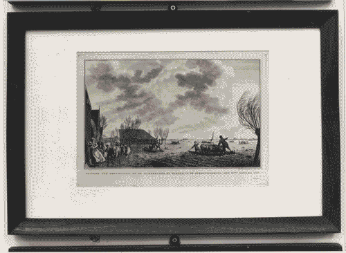 Image for Il luogo del lavoro - Il territorio completamente artificiale - Il caso dei Paesi Bassi: grandi opere, tecnologia e organizzazione del lavoro - Quadro rappresentante l'inondazione del novembre 1775