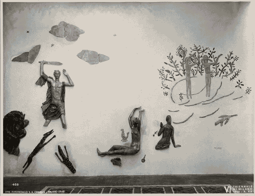 Image for VI Triennale - Galleria delle arti decorative e industriali - Decorazione murale di maiolica smaltata