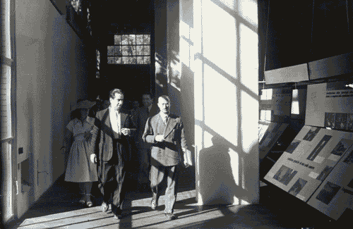 Image for VIII Triennale - Visite ufficiali - Gian Giacomo Galligo - Miguel Rioseio Espinoza