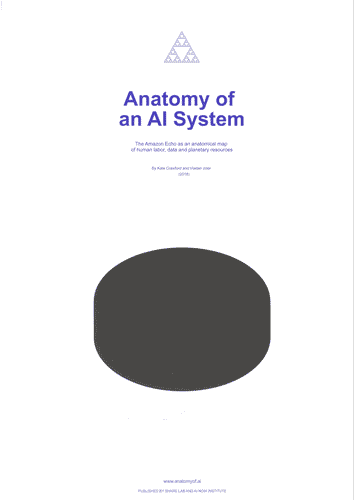 Image for Opuscolo del padiglione della Repubblica Ceca "Anatomy of an Al System"