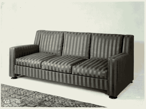 Image for VII Triennale - Galleria dell'arredamento - Seconda parte - Sala di esposizione