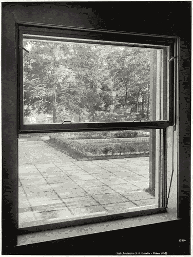 Image for V Triennale - Mostra dell'abitazione - Casa media di Virgilio Vallot - Finestra dello studio