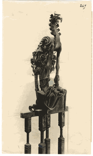 Image for I Biennale - Sala Espositori vari - "L'aquila" in ferro battuto di Alessandro Mazzucotelli