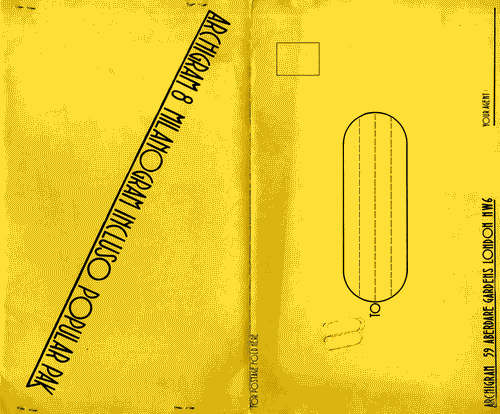 Image for Cartelletta contenente Materiali illustrativi "Archigram"