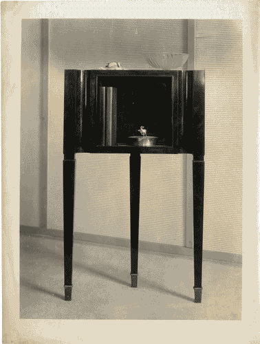 Image for III Biennale - Sala de Il Labirinto, particolari di arredamento - Mobile contenitore