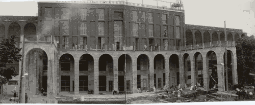 Image for Costruzione del Palazzo dell'Arte - Cantiere - Fronte est