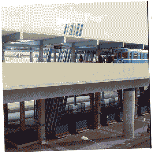 Image for XVII Triennale - Le città del mondo e il futuro delle metropoli - Partecipazioni internazionali - Sezione Svezia - Stoccolma - Stazione Kista della Metropolitana di Stoccolma