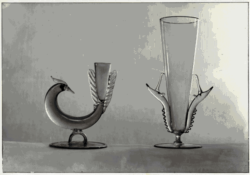 Image for Cristalli - metalli - illuminazione: vasi in cristallo iridescente