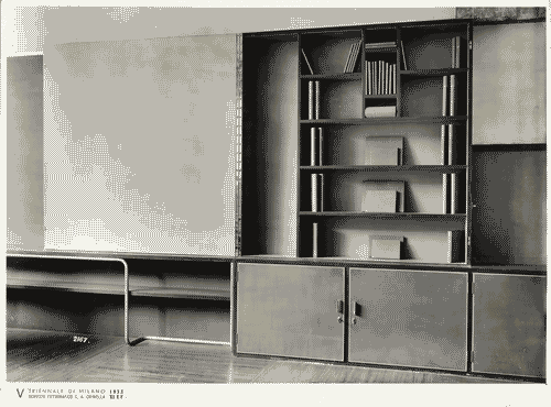 Image for V Triennale - Costruzioni nel parco Sempione - Aule scolastiche tipo - Libreria per aula di III elementare