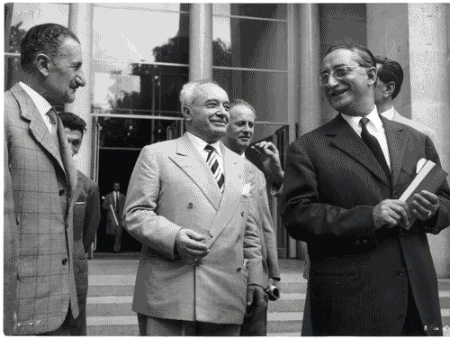 Image for X Triennale - Visita del Ministro del Lavoro e Previdenza on. Ezio Vigorelli - Ugo Zanchetta