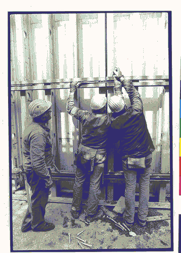 Image for Il luogo del lavoro - Il presente possibile e da pretendere - Il fascino delle possibili occupazioni - Cantiere edile per la costruzione della Centrale nucleare Enel di Montalto di Castro