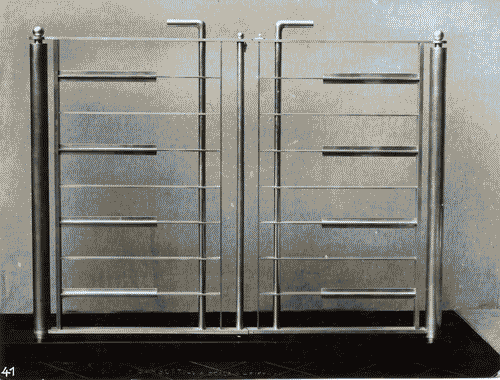 Image for V Triennale - Arti decorative e industriali - Sala dell'E.N.A.P.I. - Oggetti di metallo - Cancello