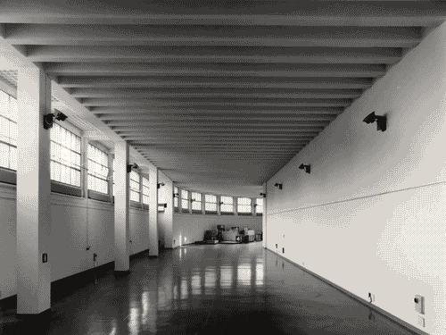 Image for La curva al piano terra dopo i lavori di risanamento