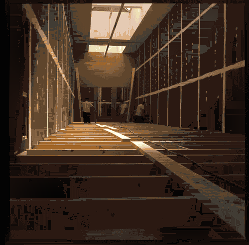 Image for XVII Triennale - Le città del mondo e il futuro delle metropoli - Lavori di allestimento - Sezione Italia