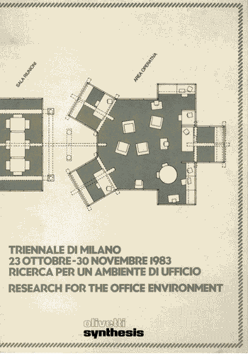 Image for Pieghevole della mostra "Ricerca per un ambiente di ufficio"