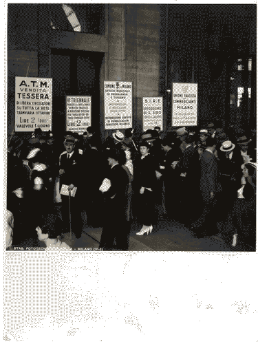 Image for VI Triennale - Vendita dei biglietti alla Stazione Centrale