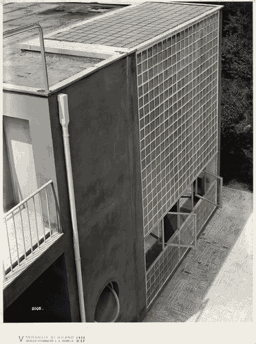 Image for V Triennale - Mostra dell'abitazione - Casa per le vacanze di un artista sul lago di Giuseppe Terragni e altri