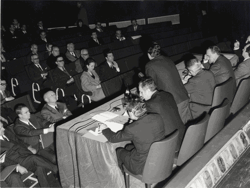 Image for XIV Triennale - Conferenza stampa - Giancarlo De Carlo