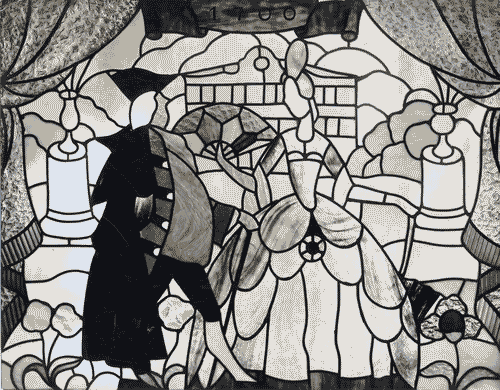 Image for III Biennale - Sezione fiorentina - Galleria - Vetrata della Manifattura Felice Quentin