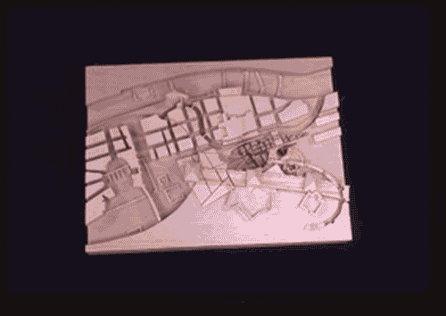 Image for Le città immaginate - Nove progetti per nove città. Sezione progettuale - Roma (La città politica. Il Parlamento e i nuovi ministeri) - Modello in scala del progetto di Peter Eisenmann