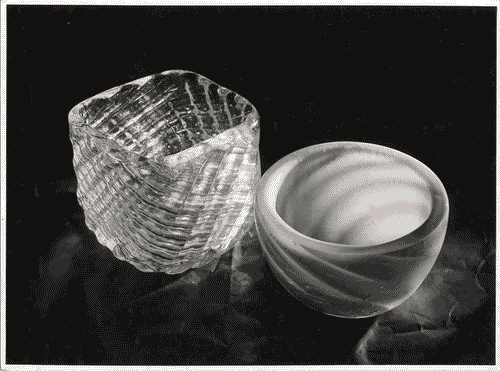 Image for VI Triennale - Galleria delle arti decorative e industriali - Vasi di cristallo della Venini di Murano