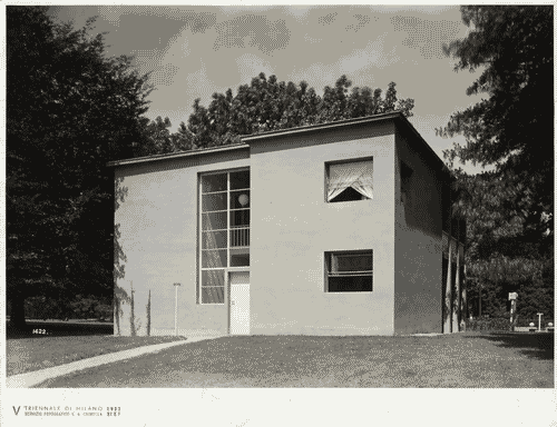 Image for V Triennale - Mostra dell'abitazione - Casa appenninica di Melchiorre Bega, Alberto Legnani e Giorgio Ramponi