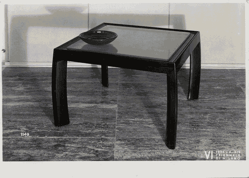 Image for VI Triennale - Mostra dell'arredamento - Stanza di soggiorno di Antonio Cassi-Ramelli e Paolo Buffa - Tavolino