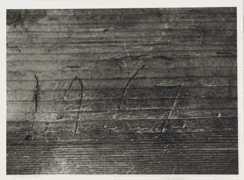 Image for Il luogo del lavoro - Il presente possibile e da pretendere - La biblioteca accessibile - un confronto con il passato: la biblioteca Malatestiana diCesena - Biblioteca Malatestiana di Cesena. graffito del 1497